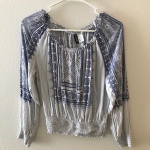 Off the shoulder top